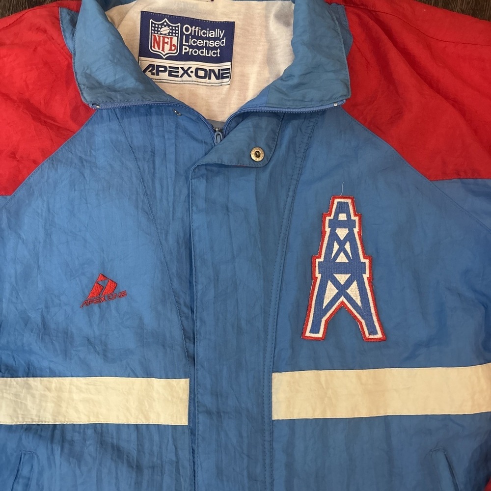 Vintage Houston Oilers Apex One Jacket Size L